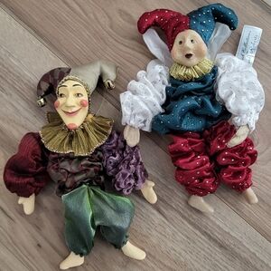 Mark Roberts Clowns Christmas Ornaments